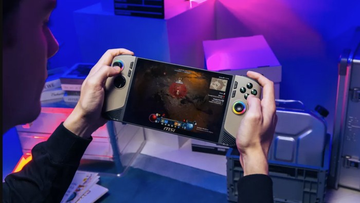 MSI Rilis Konsol Handheld Pakai Intel Lunar Lake