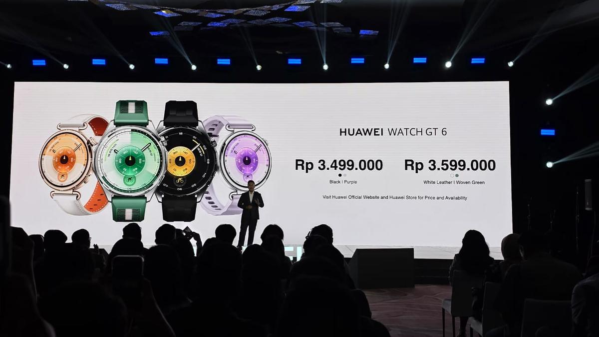 Jam Tangan Huawei Watch GT 6 Series Resmi Di Indonesia, Simak Harga dan Fitur Unggulan